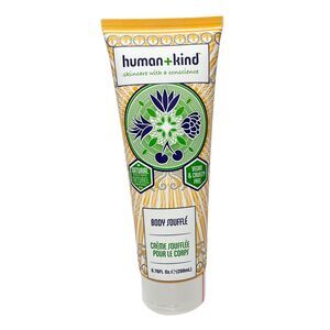 Human + Kind Body Souffle Moisturizer Cream Natural Vegan 6.76 oz New Sealed